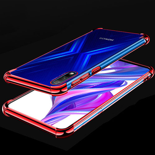 Ultra-thin Transparent TPU Soft Case Cover H05 for Huawei Honor 9X Red