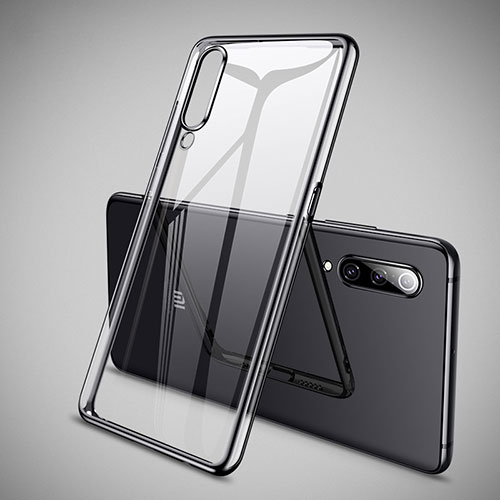 Ultra-thin Transparent TPU Soft Case Cover H05 for Xiaomi Mi 9 Lite Black