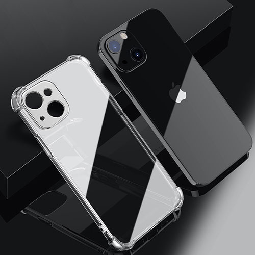 Ultra-thin Transparent TPU Soft Case Cover H06 for Apple iPhone 13 Mini Clear