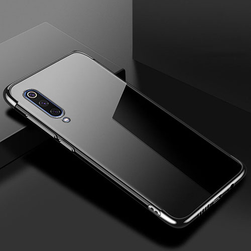 Ultra-thin Transparent TPU Soft Case Cover H08 for Xiaomi Mi 9 Pro 5G Black