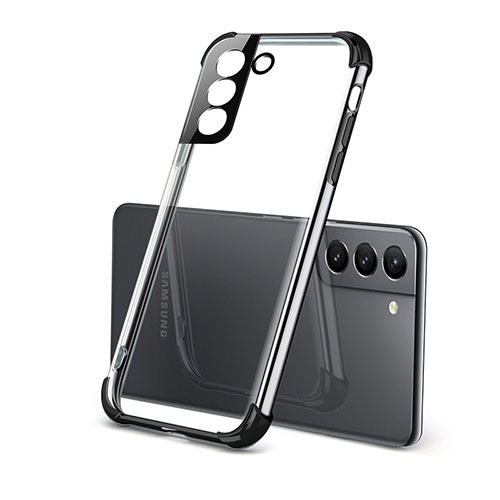Ultra-thin Transparent TPU Soft Case Cover H09 for Samsung Galaxy S22 5G Black