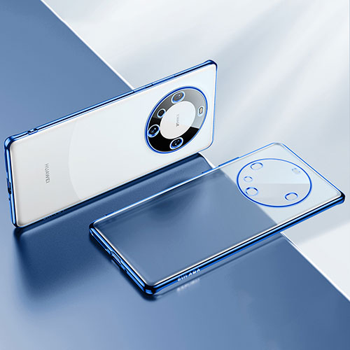 Ultra-thin Transparent TPU Soft Case Cover LD2 for Huawei Mate 60 Pro+ Plus Blue