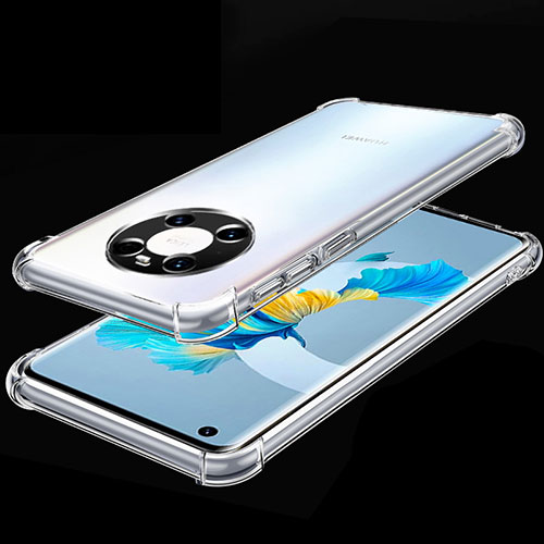 Ultra-thin Transparent TPU Soft Case Cover S01 for Huawei Mate 40E 5G Clear