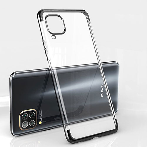 Ultra-thin Transparent TPU Soft Case Cover S01 for Huawei P40 Lite Black