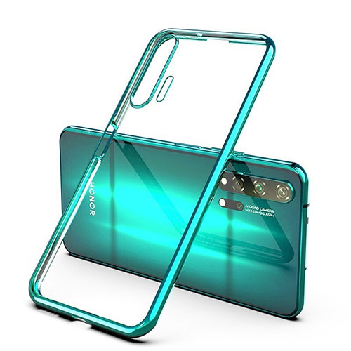 Ultra-thin Transparent TPU Soft Case Cover S03 for Huawei Honor 20 Pro Green
