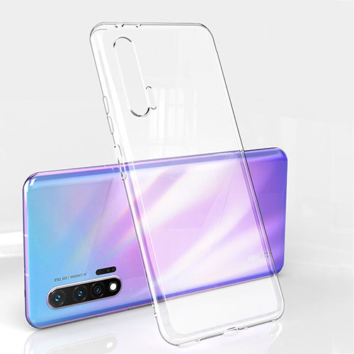 Ultra-thin Transparent TPU Soft Case Cover S04 for Huawei Nova 6 5G Clear