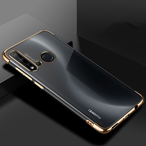 Ultra-thin Transparent TPU Soft Case Cover S07 for Huawei Nova 5i Gold