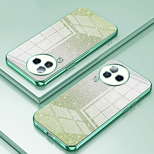 Ultra-thin Transparent TPU Soft Case Cover SY2 for Xiaomi Civi 3 5G Green