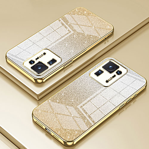 Ultra-thin Transparent TPU Soft Case Cover SY2 for Xiaomi Mi Mix 4 5G Gold