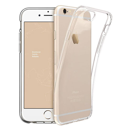 Ultra-thin Transparent TPU Soft Case for Apple iPhone 6S Plus Clear