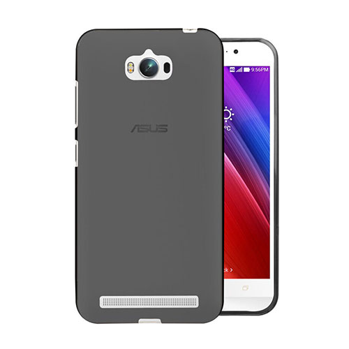 Ultra-thin Transparent TPU Soft Case for Asus Zenfone Max ZC550KL Gray