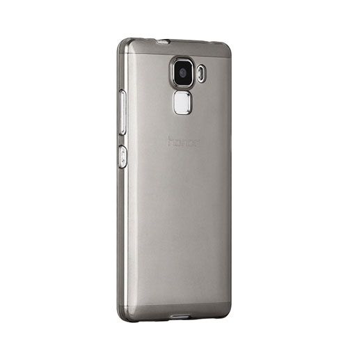 Ultra-thin Transparent TPU Soft Case for Huawei Honor 7 Dual SIM Gray