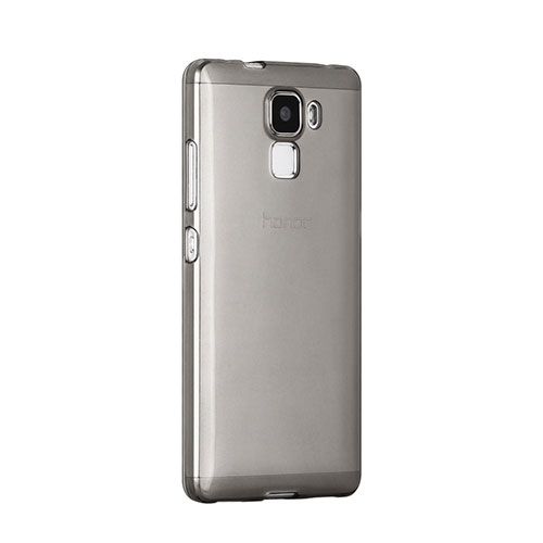 Ultra-thin Transparent TPU Soft Case for Huawei Honor 7 Gray