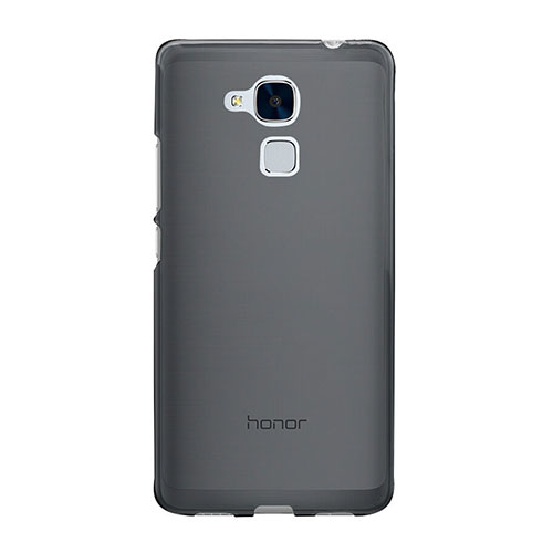 Ultra-thin Transparent TPU Soft Case for Huawei Honor 7 Lite Gray