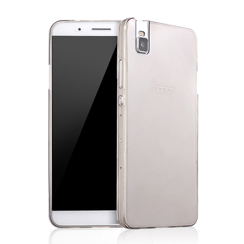 Ultra-thin Transparent TPU Soft Case for Huawei Honor 7i shot X Gray