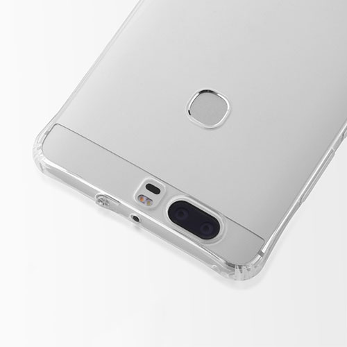 Ultra-thin Transparent TPU Soft Case for Huawei Honor V8 Clear