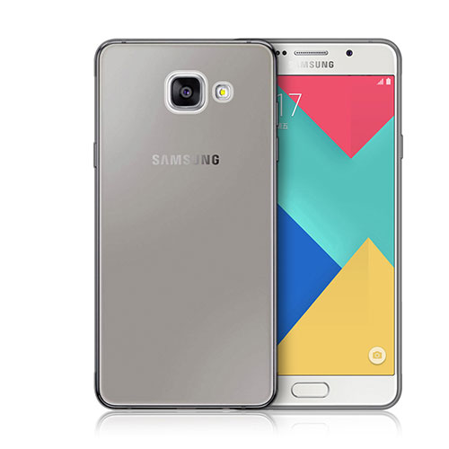 Ultra-thin Transparent TPU Soft Case for Samsung Galaxy A3 (2016) SM-A310F Gray