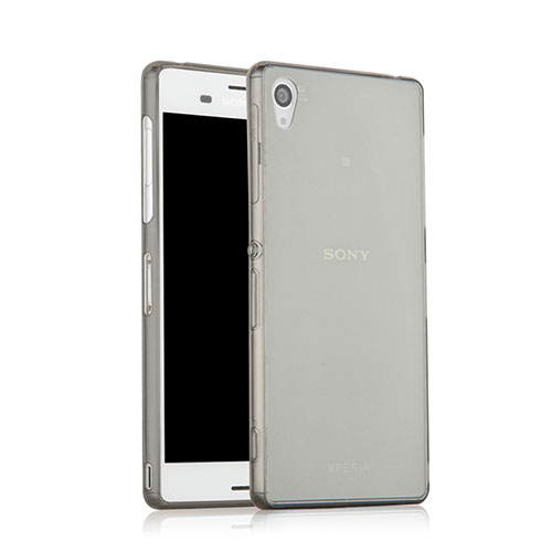 Ultra-thin Transparent TPU Soft Case for Sony Xperia Z3 Gray