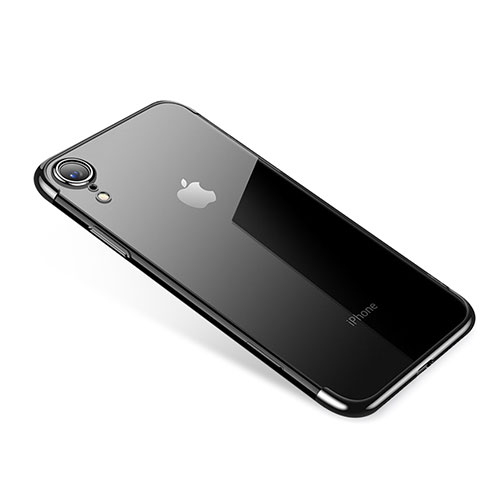 Ultra-thin Transparent TPU Soft Case H01 for Apple iPhone XR Black