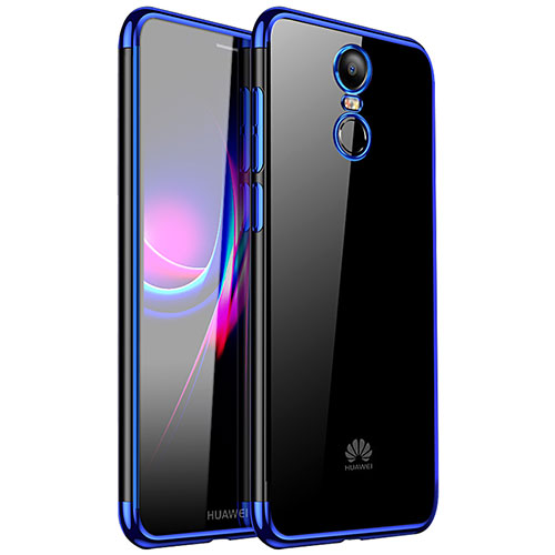 Ultra-thin Transparent TPU Soft Case H01 for Huawei Enjoy 6 Blue