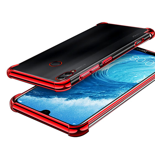 Ultra-thin Transparent TPU Soft Case H01 for Huawei Honor 8X Max Red