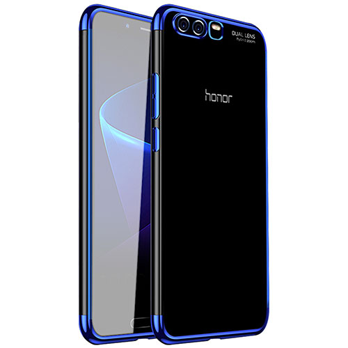 Ultra-thin Transparent TPU Soft Case H01 for Huawei Honor 9 Premium Blue