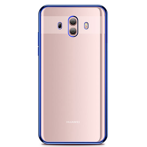 Ultra-thin Transparent TPU Soft Case H01 for Huawei Mate 10 Blue