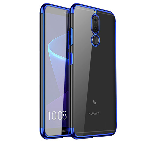 Ultra-thin Transparent TPU Soft Case H01 for Huawei Mate 10 Lite Blue