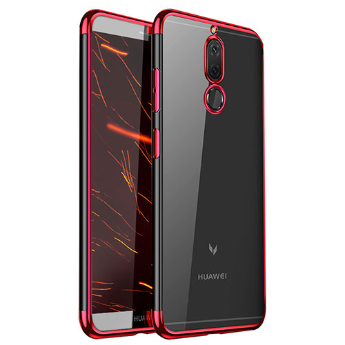 Ultra-thin Transparent TPU Soft Case H01 for Huawei Mate 10 Lite Red