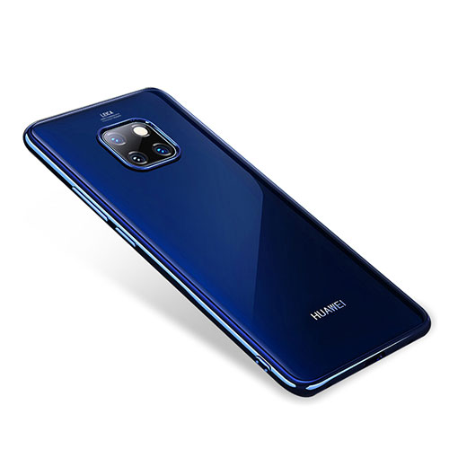 Ultra-thin Transparent TPU Soft Case H01 for Huawei Mate 20 Pro Blue
