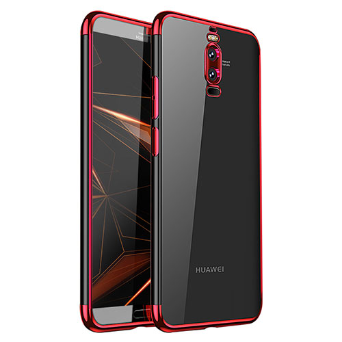 Ultra-thin Transparent TPU Soft Case H01 for Huawei Mate 9 Pro Red
