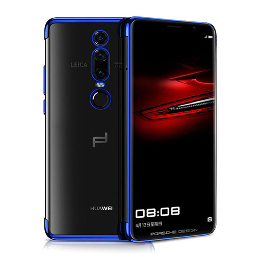 Ultra-thin Transparent TPU Soft Case H01 for Huawei Mate RS Blue