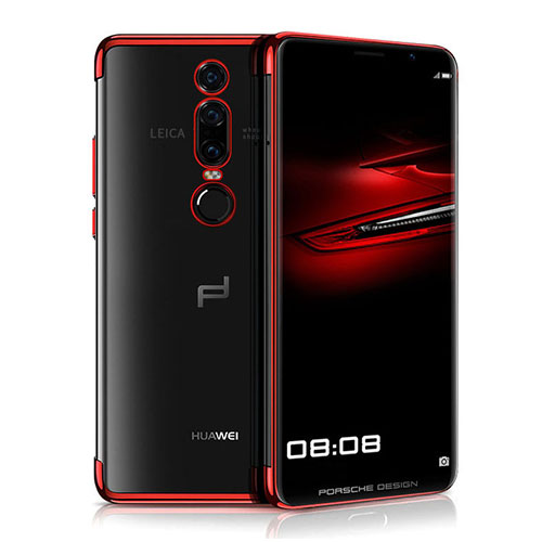 Ultra-thin Transparent TPU Soft Case H01 for Huawei Mate RS Red