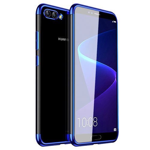 Ultra-thin Transparent TPU Soft Case H01 for Huawei Nova 2S Blue