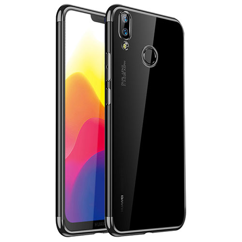 Ultra-thin Transparent TPU Soft Case H01 for Huawei P20 Lite Black