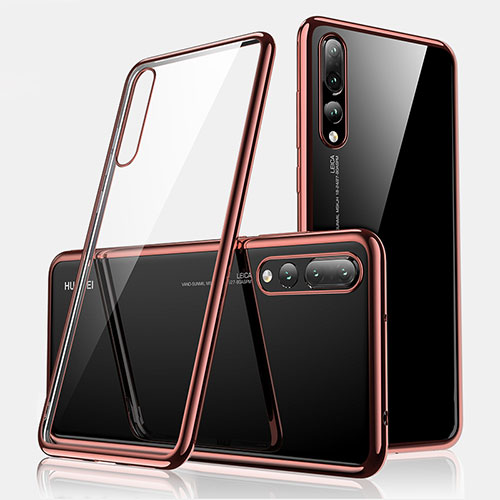 Ultra-thin Transparent TPU Soft Case H01 for Huawei P20 Pro Rose Gold