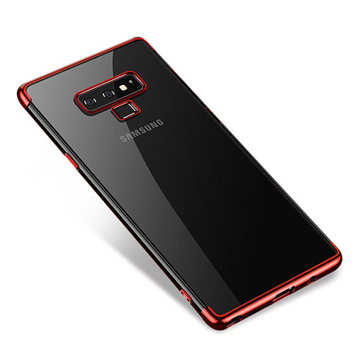 Ultra-thin Transparent TPU Soft Case H01 for Samsung Galaxy Note 9 Red