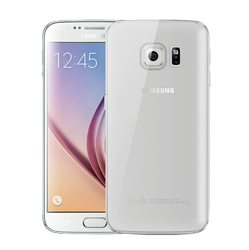 Ultra-thin Transparent TPU Soft Case H01 for Samsung Galaxy S6 Duos SM-G920F G9200 Gray