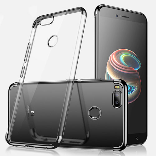 Ultra-thin Transparent TPU Soft Case H01 for Xiaomi Mi 5X Black
