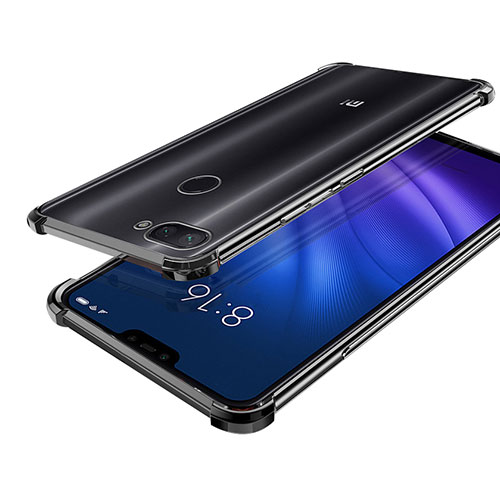Ultra-thin Transparent TPU Soft Case H01 for Xiaomi Mi 8 Lite Black