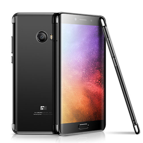 Ultra-thin Transparent TPU Soft Case H01 for Xiaomi Mi Note 2 Special Edition Black