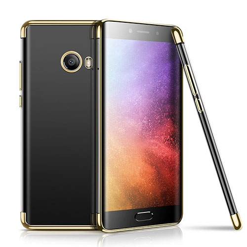 Ultra-thin Transparent TPU Soft Case H01 for Xiaomi Mi Note 2 Special Edition Gold