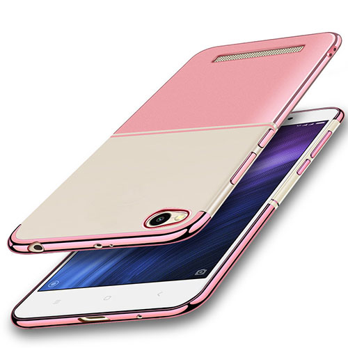 Ultra-thin Transparent TPU Soft Case H01 for Xiaomi Redmi 4A Pink