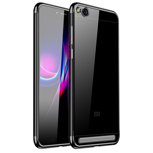Ultra-thin Transparent TPU Soft Case H01 for Xiaomi Redmi 5A Black