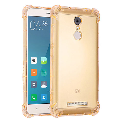Ultra-thin Transparent TPU Soft Case H01 for Xiaomi Redmi Note 3 Gold