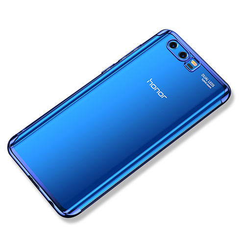 Ultra-thin Transparent TPU Soft Case H02 for Huawei Honor 9 Premium Blue