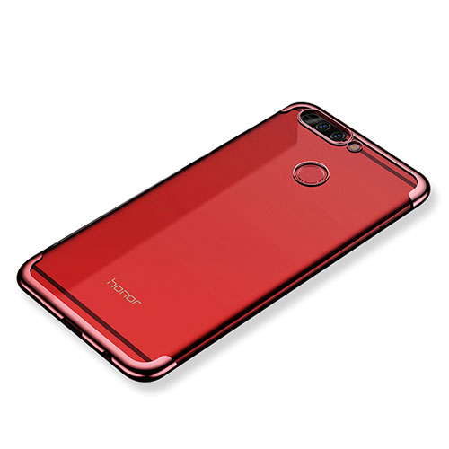 Ultra-thin Transparent TPU Soft Case H02 for Huawei Honor V9 Red