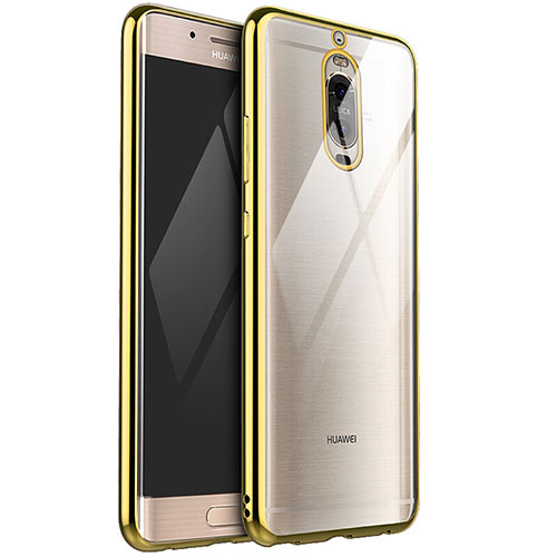 Ultra-thin Transparent TPU Soft Case H02 for Huawei Mate 9 Pro Gold
