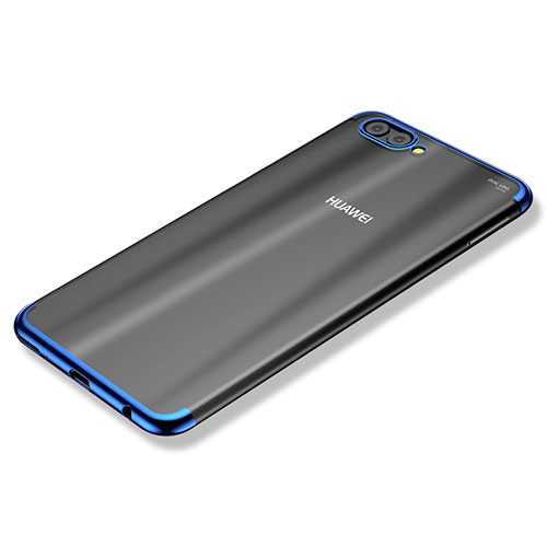 Ultra-thin Transparent TPU Soft Case H02 for Huawei Nova 2S Blue