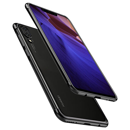 Ultra-thin Transparent TPU Soft Case H02 for Huawei Nova 3 Black